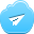 Paper Airplane Icon 32x32 png